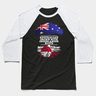 Australian Grown With Greenlander Roots - Gift for Greenlander With Roots From Greenland Baseball T-Shirt